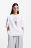 HUGO Cotton-jersey T-shirt with Chest Print