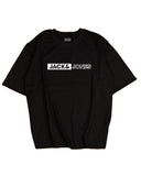 Jack&Jones Printed Crew Neck T-Shirt JJECORP Black