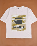 G-Star CAMO BOX GRAPHIC T-SHIRT WHITE