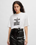 HUGO Cotton-jersey T-shirt with logo print 01