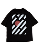 JACK & JONES MENS RDDEVANDER TEE Black