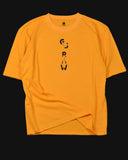 G STAR RAW Printed Crew-Neck T-Shirt Yellow
