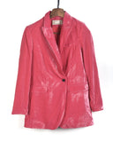 Jjxx Sofia Athletic Blazer Pink Velvet