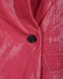 Jjxx Sofia Athletic Blazer Pink Velvet