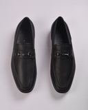 BALLY Leather Loafers In Black