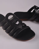 Hermes Camelia Sandal Black