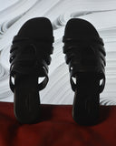 Hermes Camelia Sandal Black