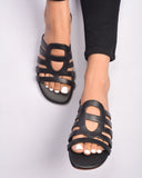 Hermes Camelia Sandal Black