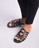 Hermes Camelia Sandal Black